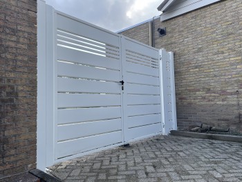 Travertine MX dubbele poort