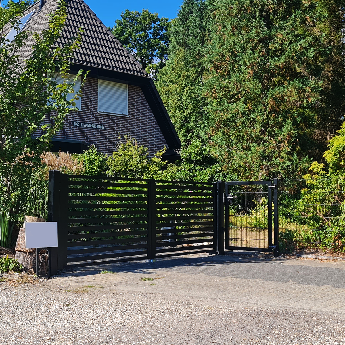 Malachite 60-40 dubbele poort