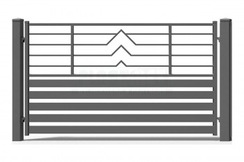 Moderne sierhekwerk hekpaneel model Aquamarine model 2G