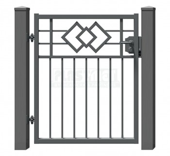 Looppoort Opal enkele sierpoort Looppoort Opal enkele sierpoort